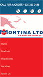 Mobile Screenshot of montina.com.pg